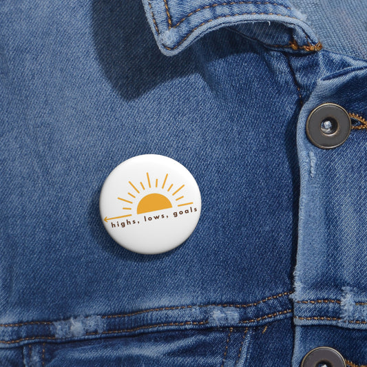 Highs, Lows, Goals Pin Buttons -