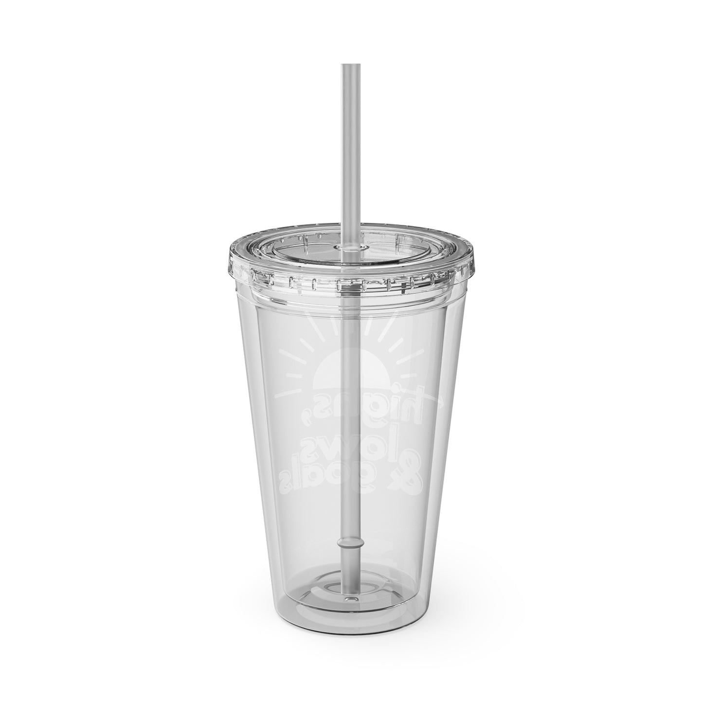 Highs, Lows & Goals Reusable Tumbler
